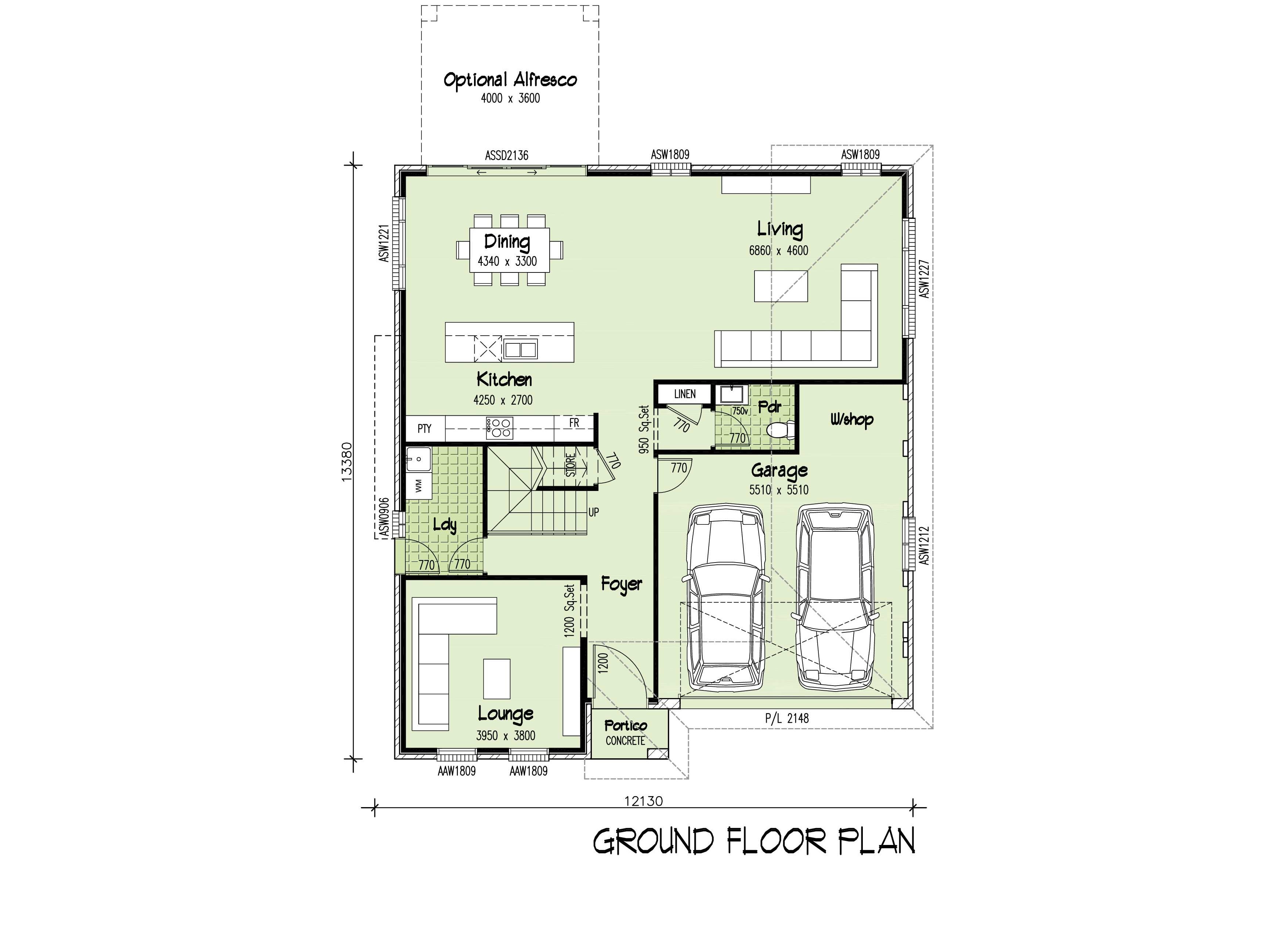 Caldera MK1, Home Design, Tullipan Homes