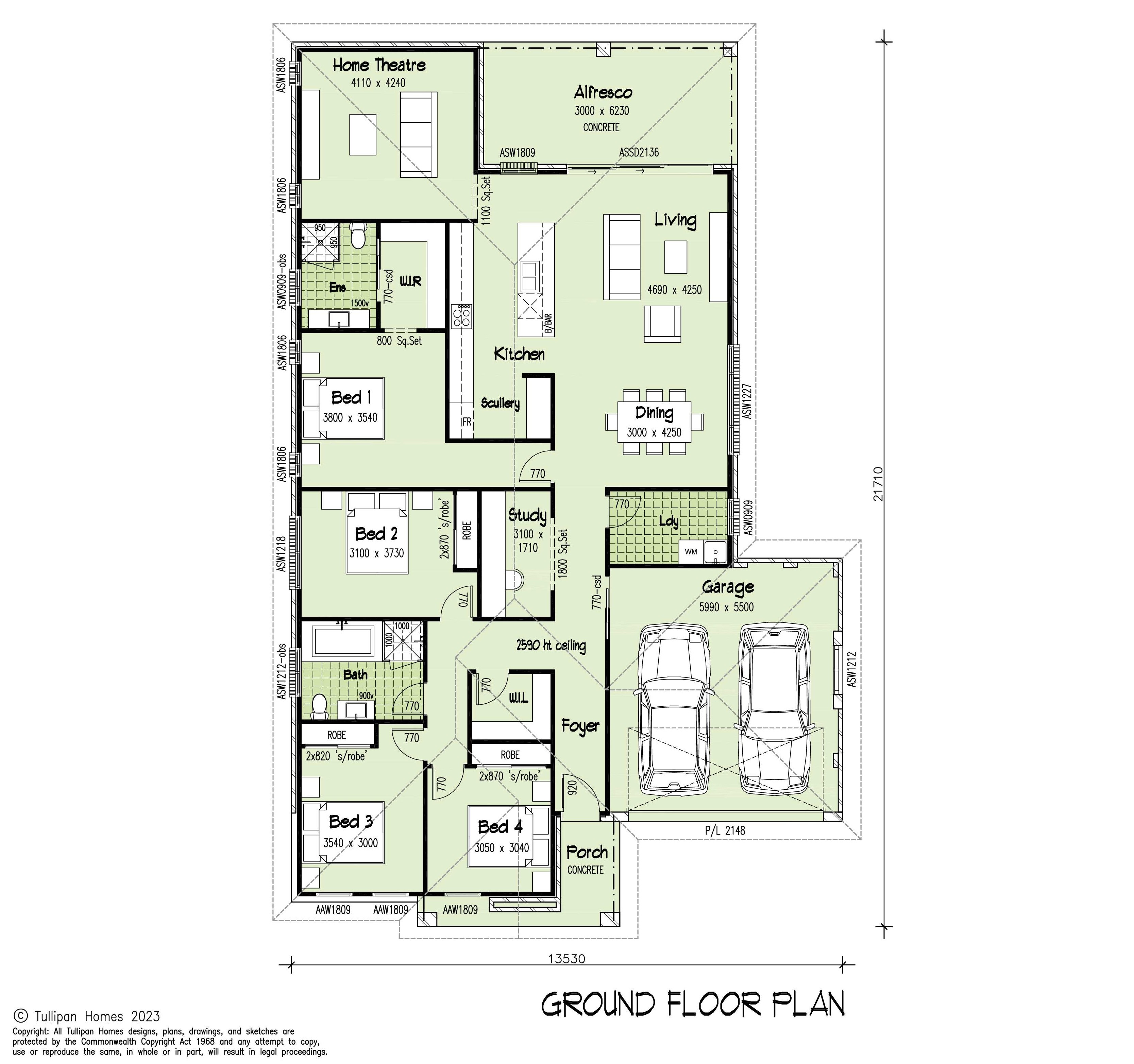 Enmore MK1, Home Design, Tullipan Homes