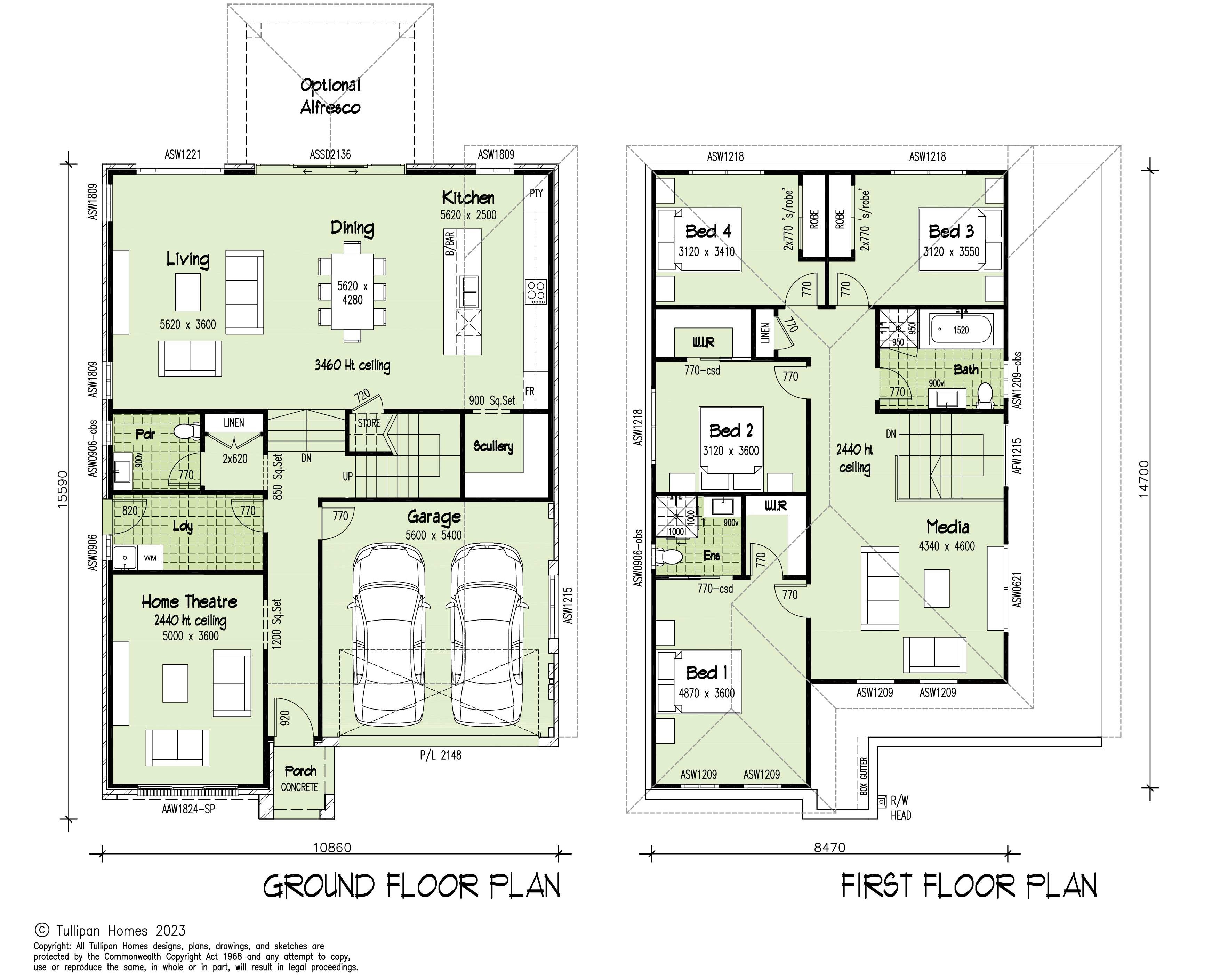 Caldera MK4, Home Design, Tullipan Homes