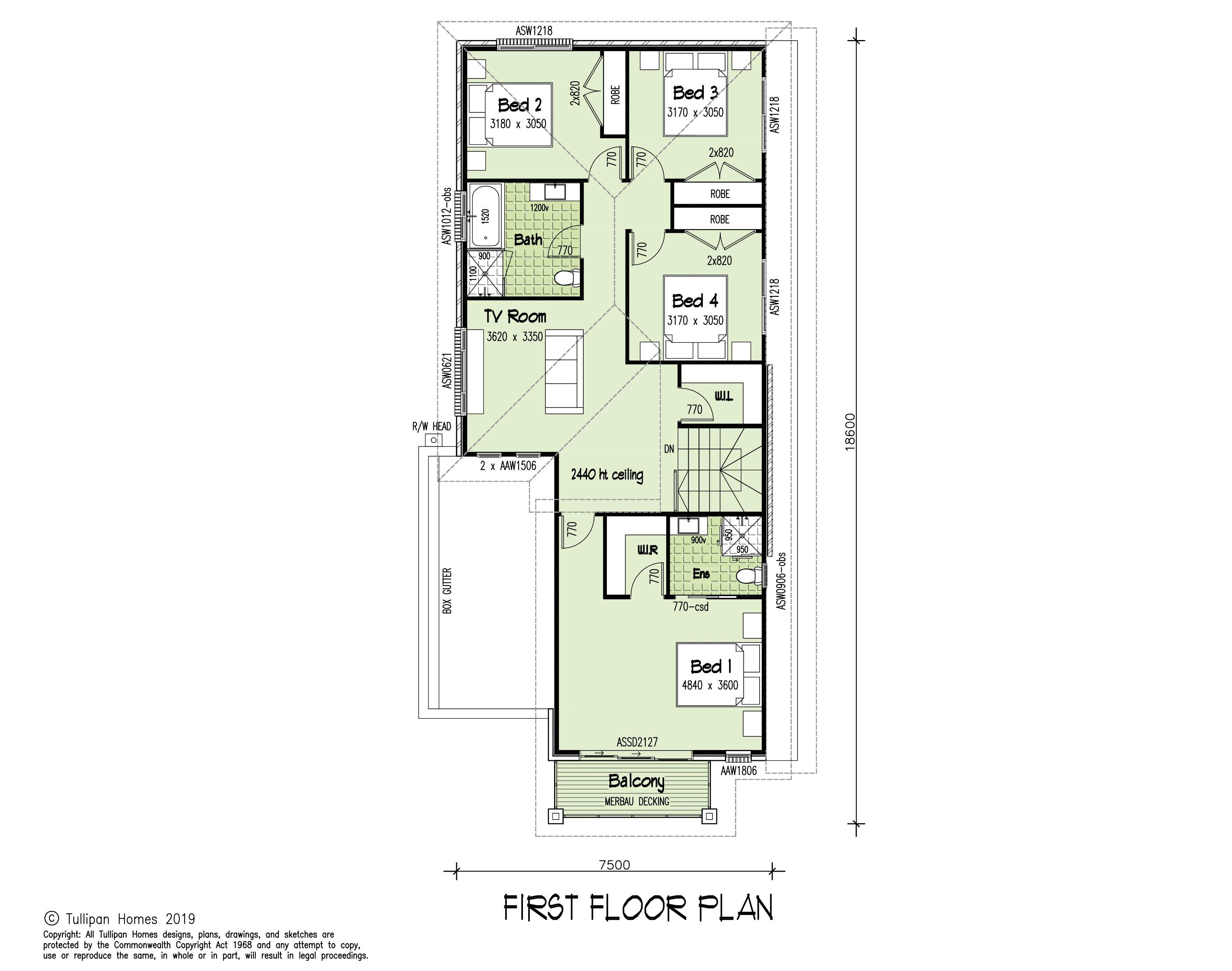 Bellview MK1, Home Design, Tullipan Homes