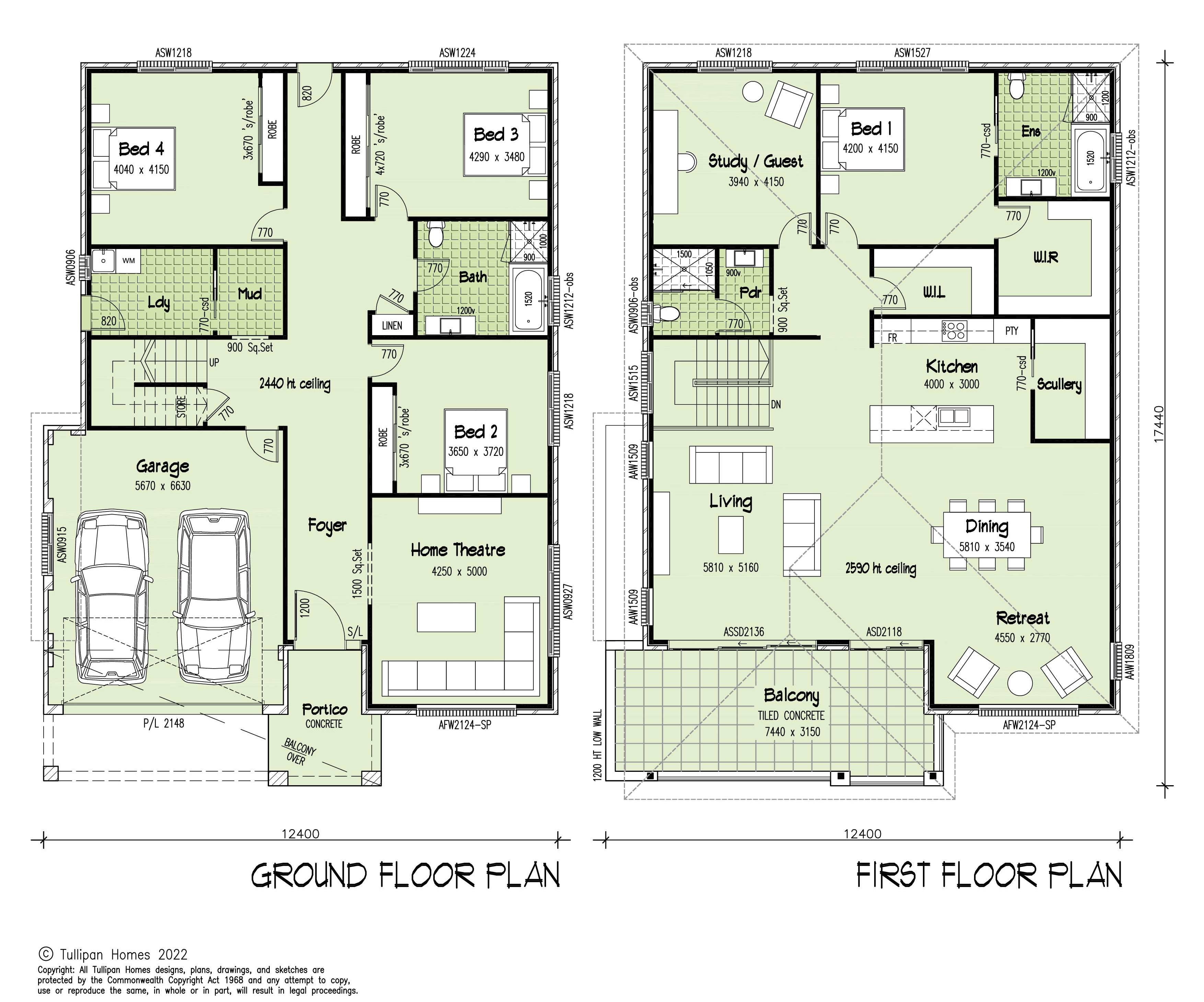 Vegas MK1, Home Design, Tullipan Homes