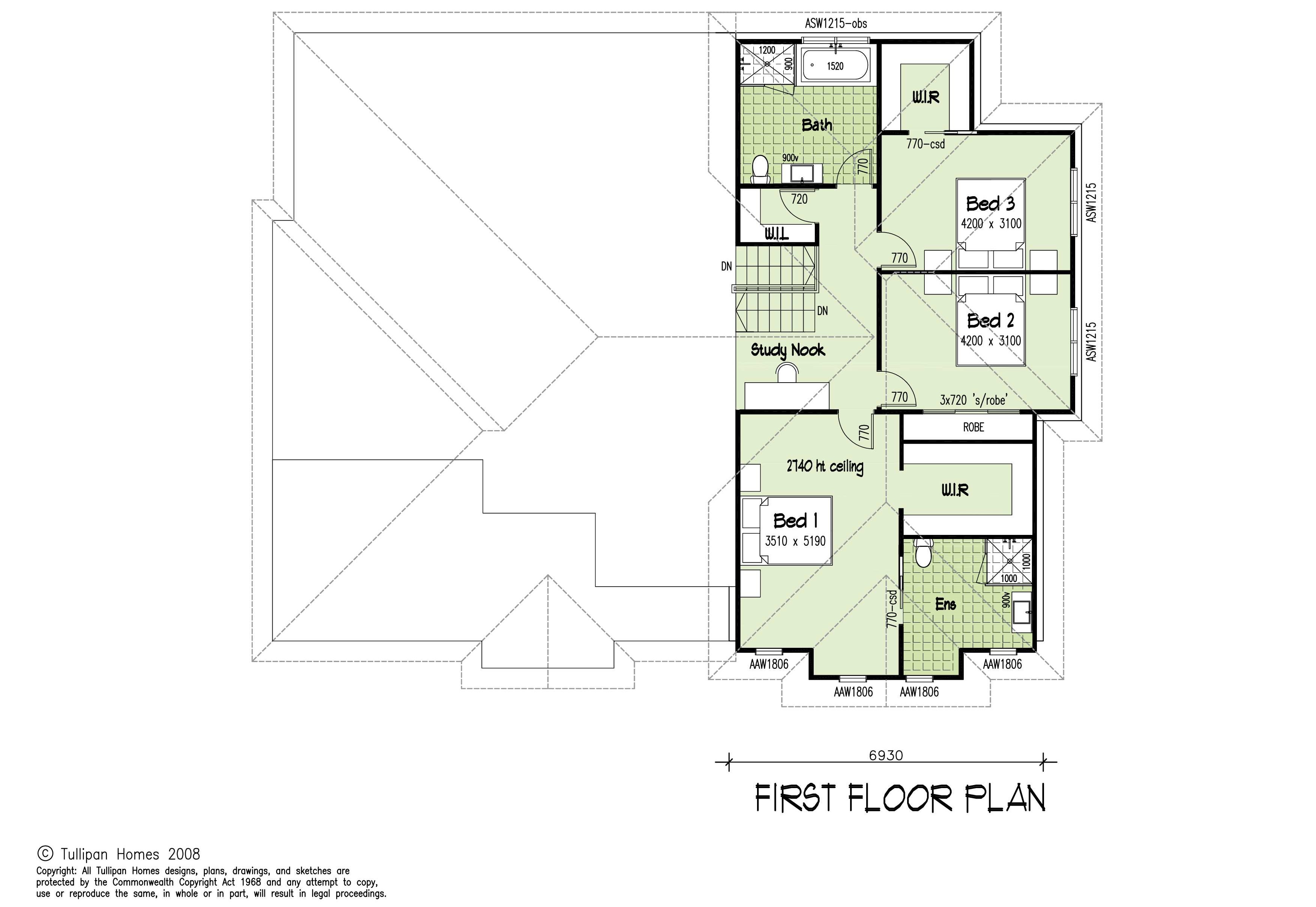 Osprey MK1, Home Design, Tullipan Homes