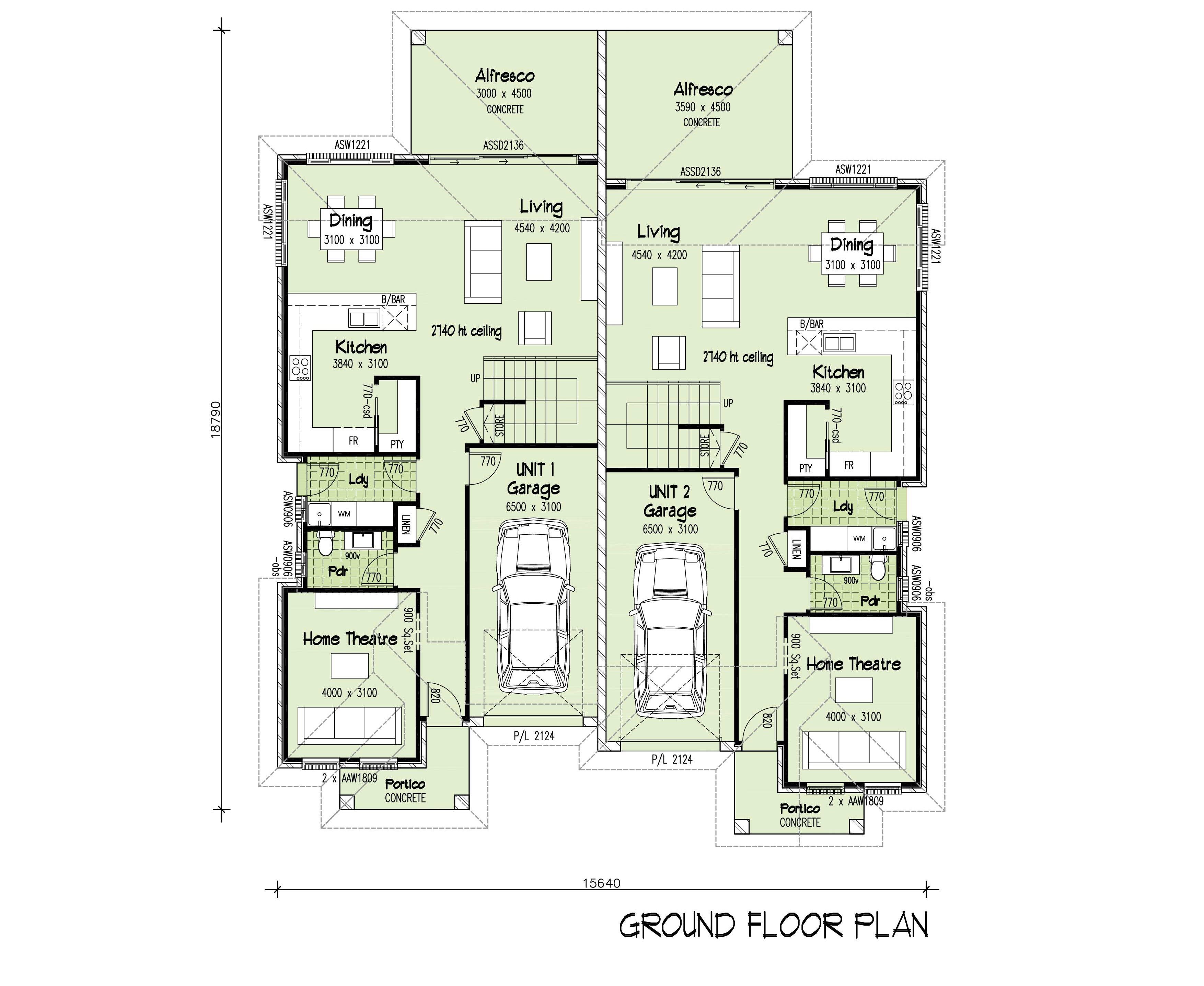 Isles - Duplex, Home Design, Tullipan Homes