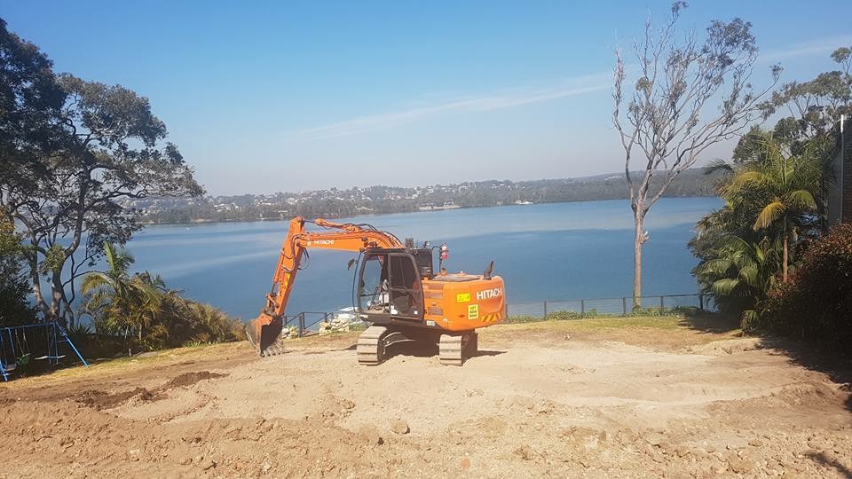 Coal point waterfront excavation